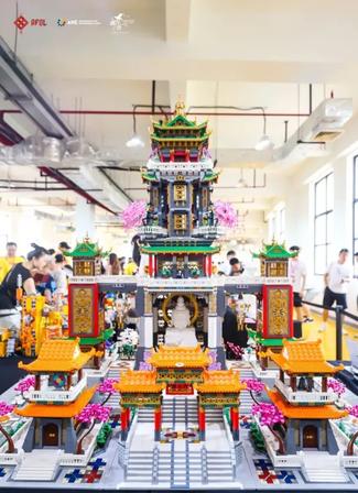 乐乐镇国风神话积木沙盘
