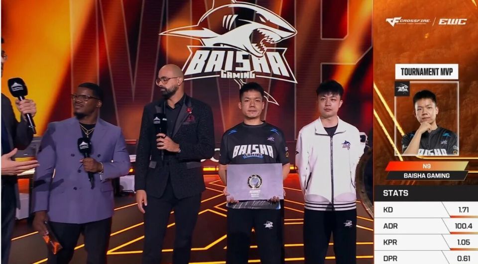 BS捧杯合影
